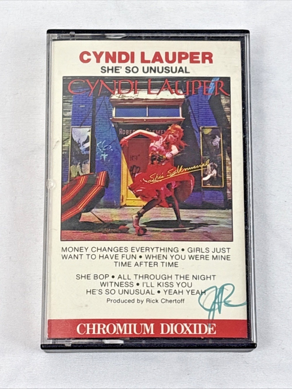 Cyndi Lauper She's So Unusual Cassette Tape Tested